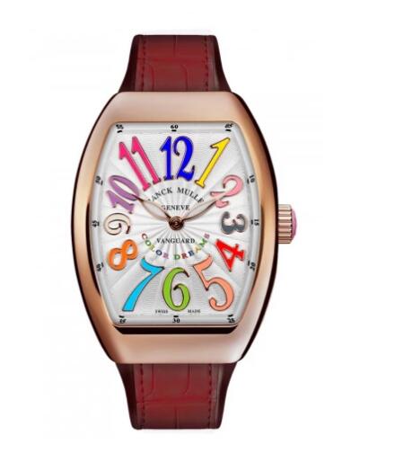 Franck Muller Vanguard Color Dreams Replica Watch for sale Cheap Price V 32 QZ COL DRM 5N RG Franck Muller Vanguard Color Dreams Replica Watch for sale Cheap Price V 32 QZ COL DRM 5N RG